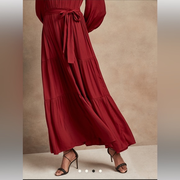 Banana Republic Dresses Nwt Banana Republic Tall Maxi Tiered Dress